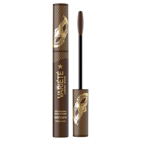 Eveline Maskara Variete Lashes Show brązowa 10ml