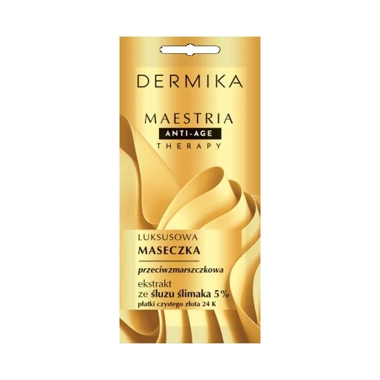 DERMIKA Maestria Anti-Age Therapy Luksusowa Maseczka przeciwzmarszczkowa - ekstrakt ze śluzu ślimaka 5%  7g