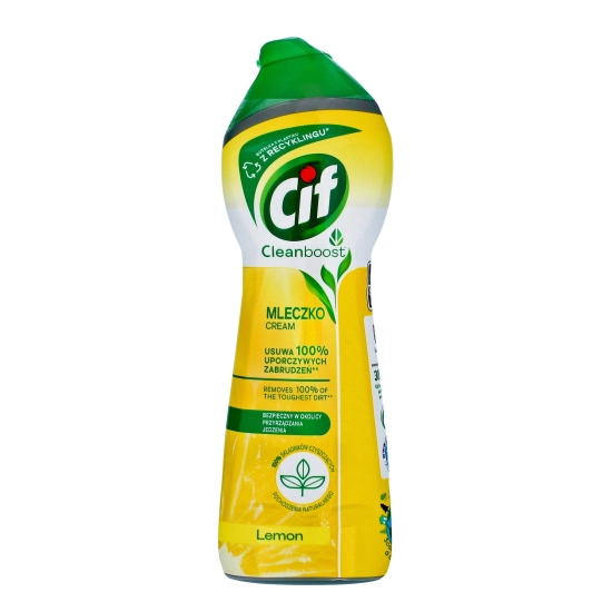 Cif Lemon Cream Mleczko do czyszczenia z mikrokryształkami   300g