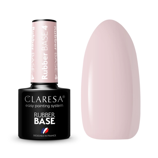 CLARESA Baza pod lakier hybrydowy Rubber - 4  5g