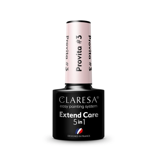 CLARESA Baza pod lakier hybrydowy Extend Care 5in1 Provita - 3  5g