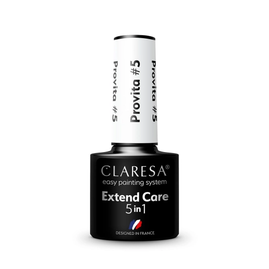 CLARESA Baza pod lakier hybrydowy Extend Care 5in1 Provita - 5  5g