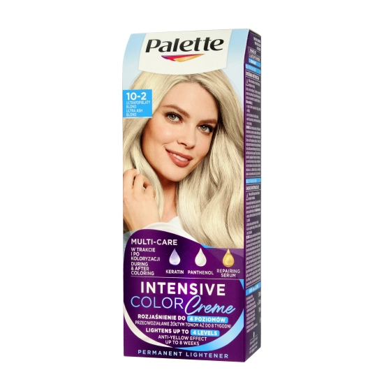Palette Intensive Color Creme Multi Care Krem koloryzujący nr 10-2 popielaty blond  1op.