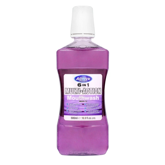 BEAUTY F ZĘBY płyn d/ust Multifunkcyjny 6w1 500ml&