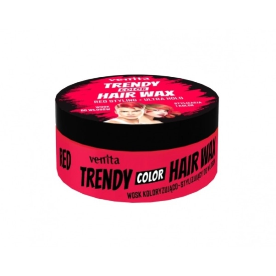 VENITA TRENDY WOSK DO WŁOSÓW KOLOR CZERWONY 150ML