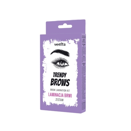 VENITA TRENDY BROWS ZESTAW DO LAMINACJI BRWI  16ML