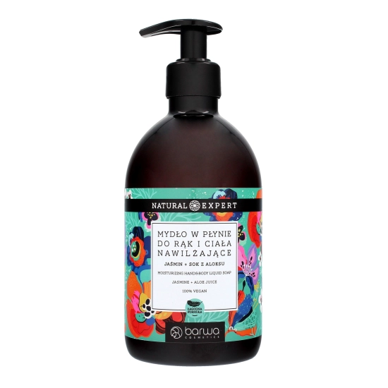 BARWA NATURAL EXPERT MYDŁO W PŁYNIE JAŚMIN 500 ML