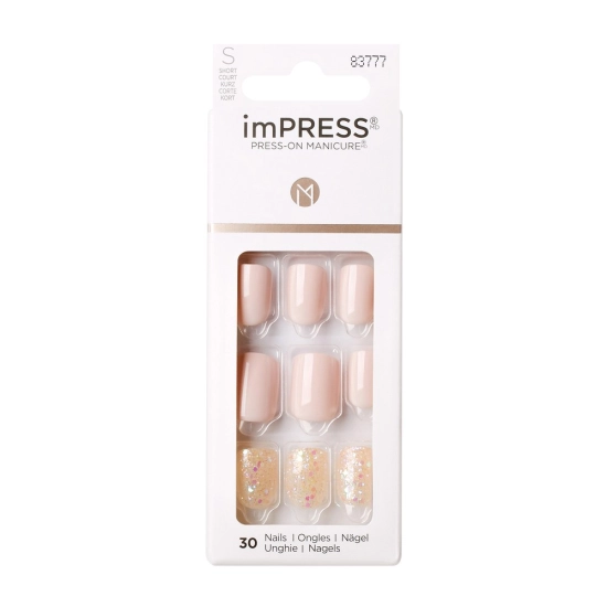 KISS Sztuczne Paznokcie samoprzylepne imPress - Dorothy 1op.(30szt)