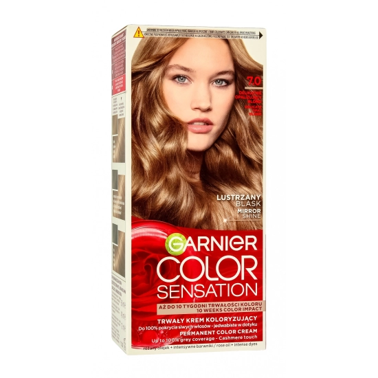 Garnier Color Sensation Krem koloryzujący 7.0 Opal Blond- Delikatnie Opalizujący Blond 1op.