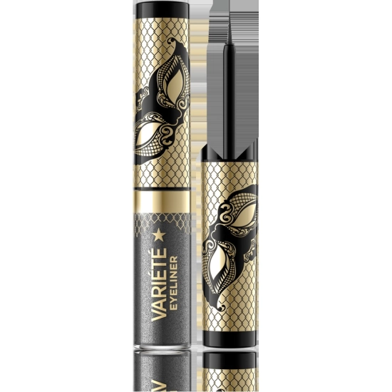 EVELINE Variete Kolorowy Eyeliner w kałamarzu - 04 Silver Dust  4ml