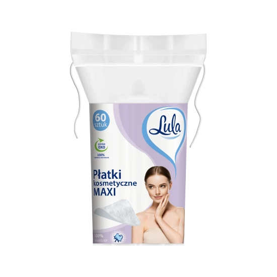 ST LULA Płatki 60szt kosmetyczne maxi kwadrat /40