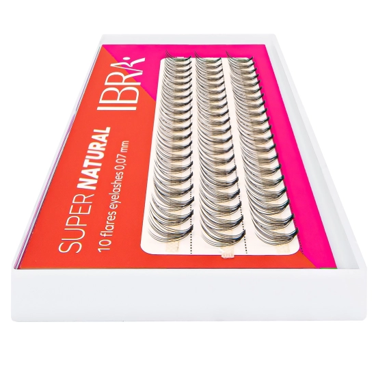IBRA Kępki rzęs KNOT-FREE NATURALS 0.07-C-8mm  1op.