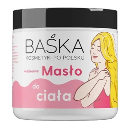 SOLVERX BAŚKA Masło do ciała malinowe  250 ml
