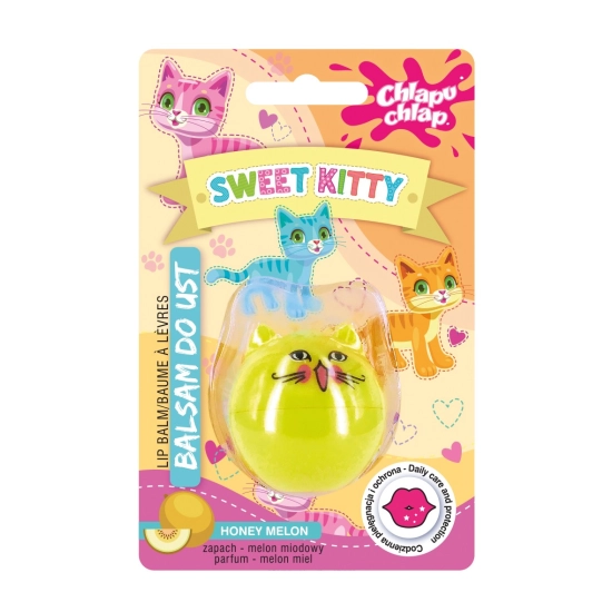 CHLAPU CHLAP Błyszczyk do ust Sweet Kitty - miodowy melon 1szt