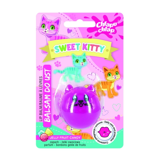 CHLAPU CHLAP Błyszczyk do ust Sweet Kitty - żelki owocowe 1szt