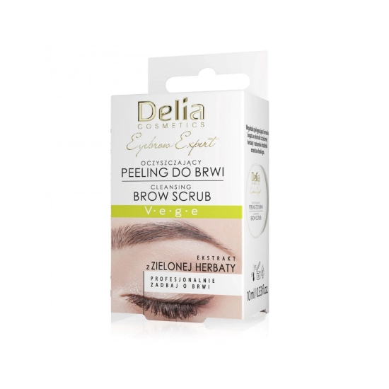 DELIA COSMETICS Eyebrow Expert Peeling do brwi oczyszczający 10ml