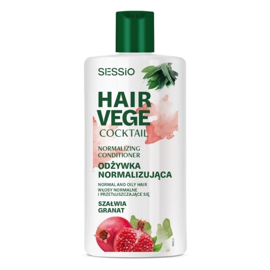 CHANTAL Sessio Hair Vege Odżywka normalizująca do włosów - Szałwia i Granat 300 ml