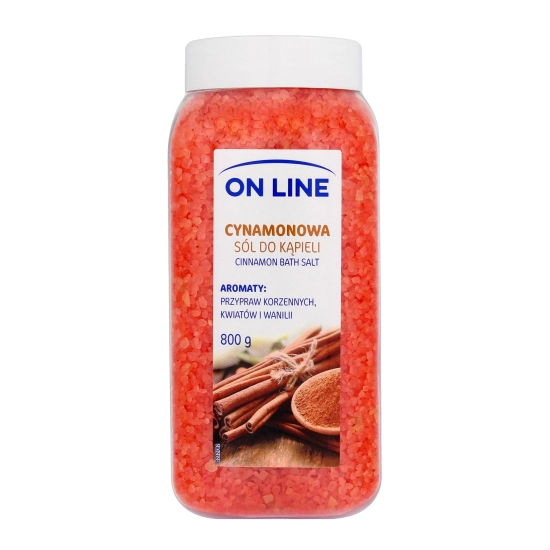 FS On LINE SÓL d/kąp 800g Cynamonowa