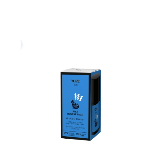 YOPE Men Wood Krem do twarzy dla mężczyzn - Siła Regeneracji 50ml