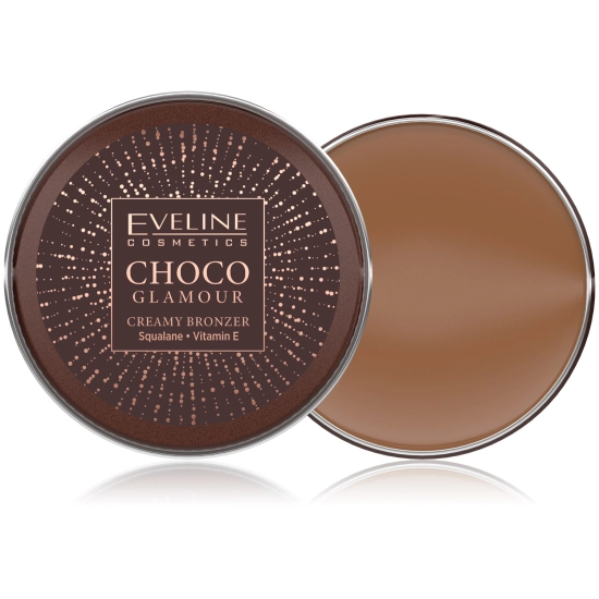 EVELINE Choco Glamour Bronzer do twarzy w kremie nr 01