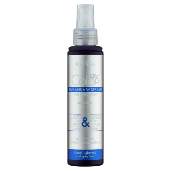 JOANNA Ultra Color Płukanka do włosów w sprayu niebieska 150 ml