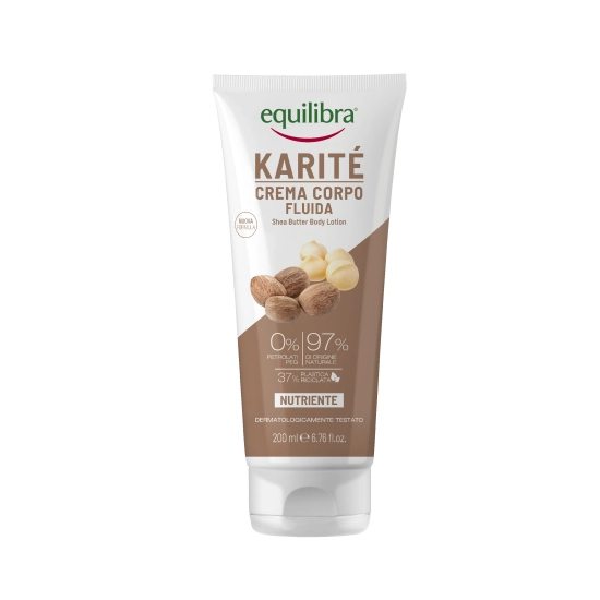 EQUILIBRA Karite Odżywczy Balsam do ciała z masłem Shea