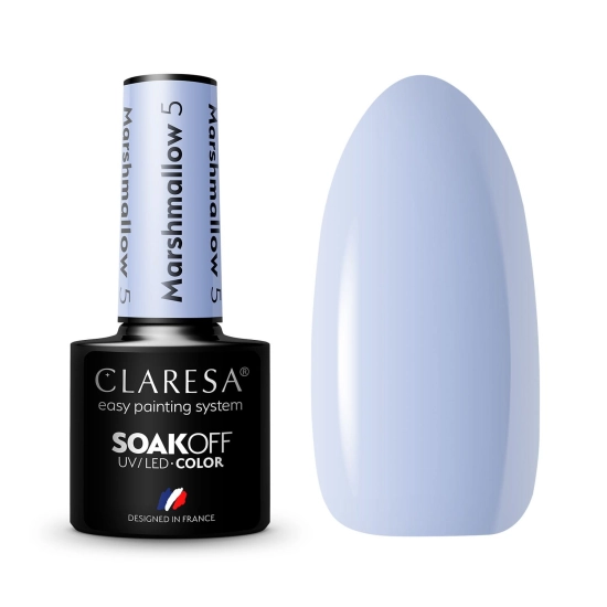 CLARESA Lakier hybrydowy Marshmallow nr 5  5g