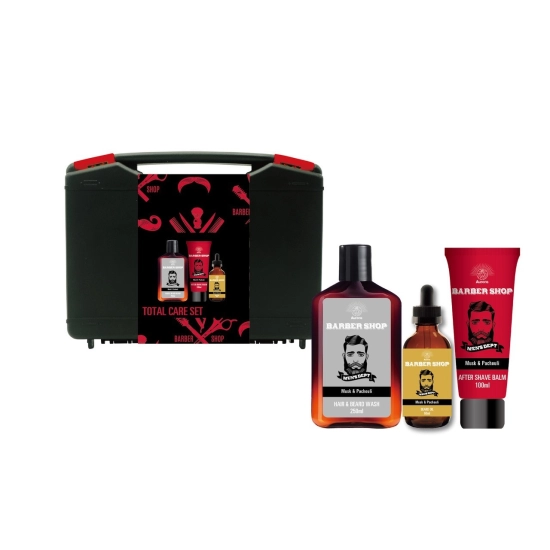 AURORA Zestaw prezentowy dla mężczyzn "Barber Shop - Musk&Pachouli"