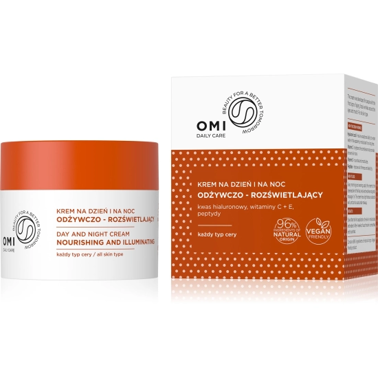 OMI Daily Care Krem odżywczo-rozświetlający na dzień i na noc - każdy rodzaj cery 50ml