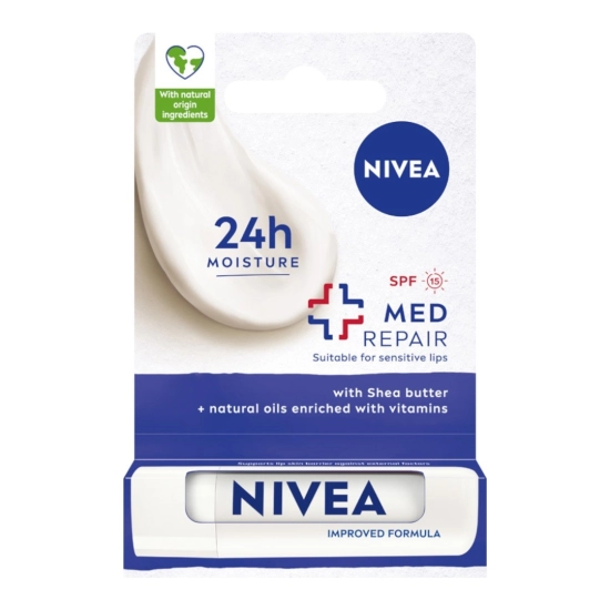 NIVEA Regeneracyjna Pomadka ochronna do ust Med Repair 4.8g