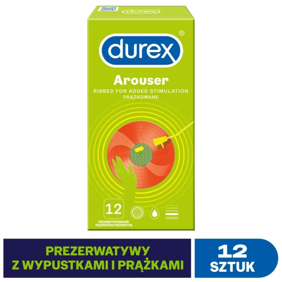Durex Prezerwatywy Arouser 12 szt