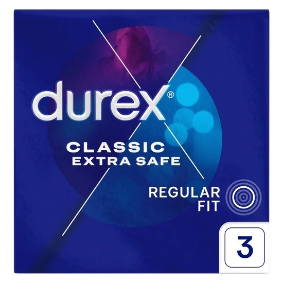 DUREX PREZERW.3szt EXTRA SAFE& new