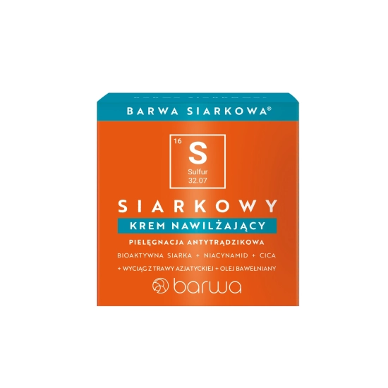 BARWA Siarkowa Krem nawilżający do twarzy 50 ml