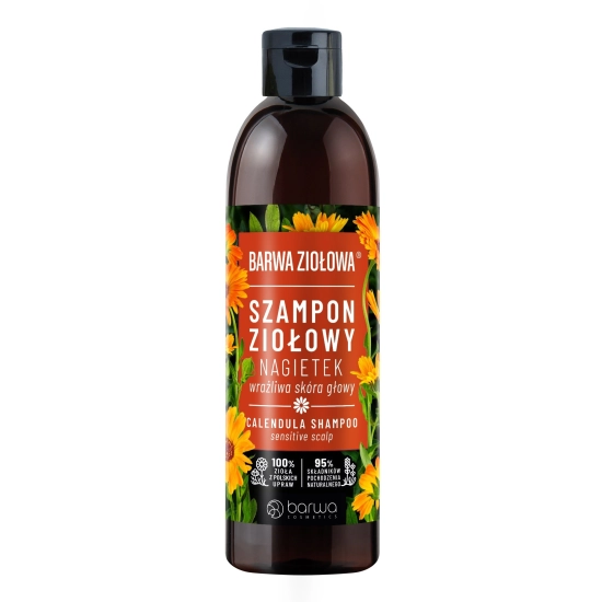 BARWA Naturalna Szampon do włosów nagietkowy 250 ml