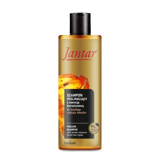 FARMONA Jantar Szampon peelingujący z esencją bursztynową - do każdego rodzaju włosów 300ml