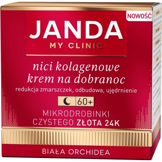 JANDA MY CLINIC Nici Kolagenowe Krem na dobranoc 60+  50ml