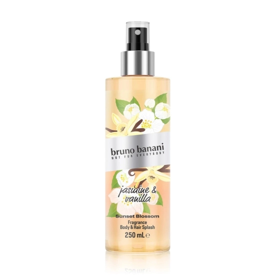 BRUNO BANANI Body Mist Sunset Bloom Mgiełka do ciała Jasmine & Vanilla 250 ml