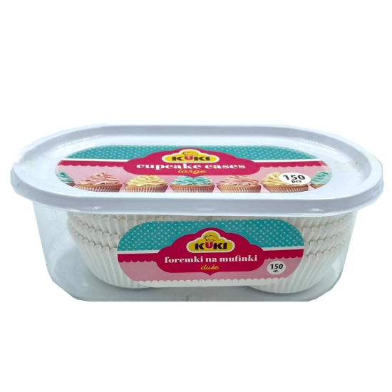 KUKI Foremki-papilotki na muffinki 1op.-150szt
