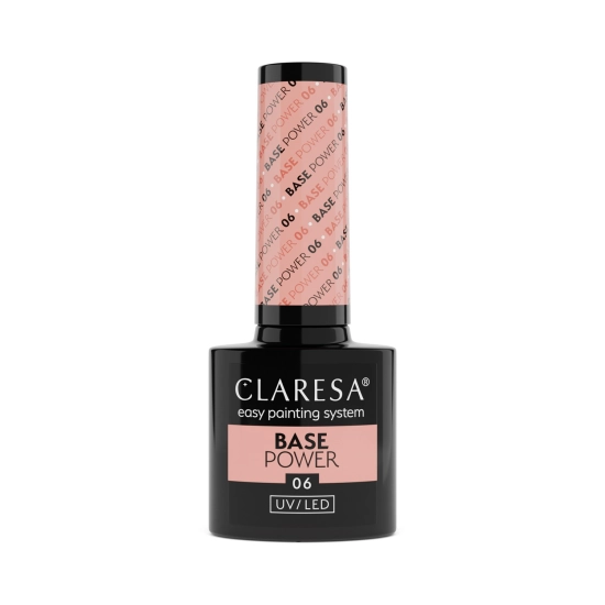 CLARESA Base Power Baza kauczukowa do paznokci UV/LED 06  5g
