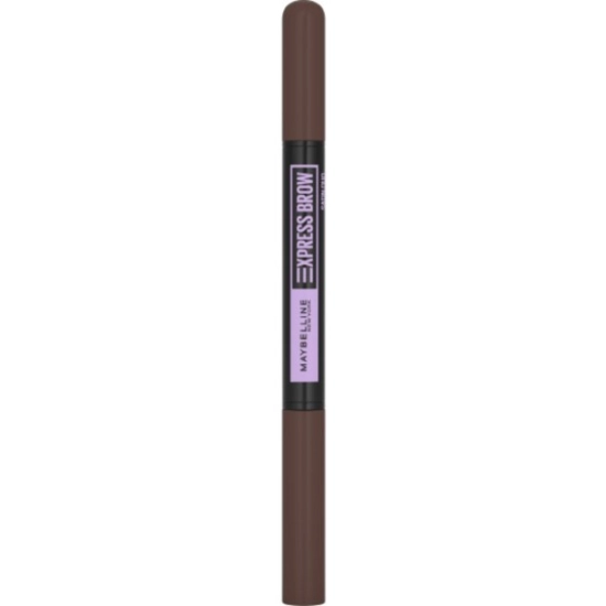 MAYBELLINE Express Brow Satin Duo Dwustronna Kredka do brwi nr 04 Dark Brown 1szt