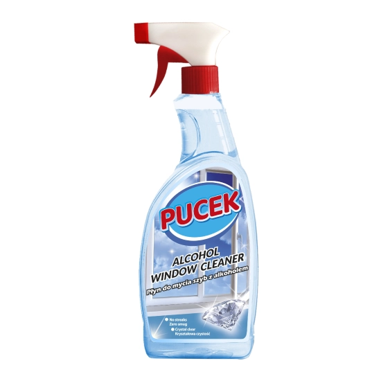 PUCEK Płyn do mycia szyb z alkoholem 750ml