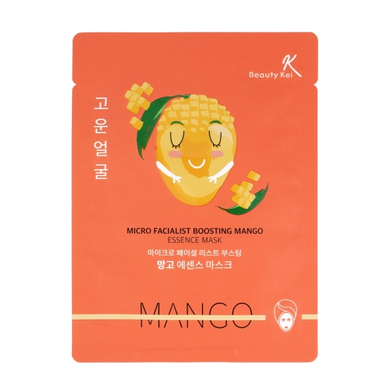 BEAUTY KEI Maseczka na płachcie z ekstraktem z MANGO 07.2024