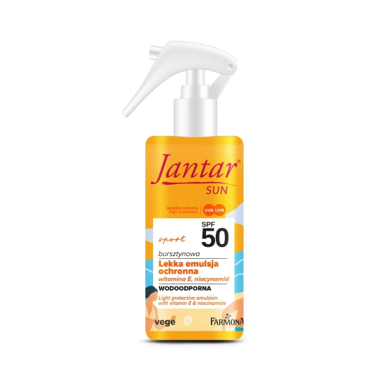 FARMONA SUN Jantar Emulsja SPF50 d/opalania