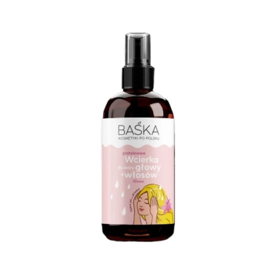 SOLVERX Baśka Proteinowa wcierka do włosów - liliowa 100 ml