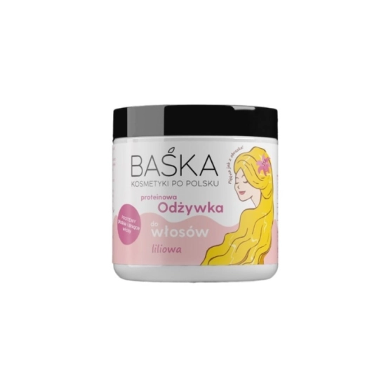 SOLVERX BAŚKA Odżywka 250ml emolientowa liliowa