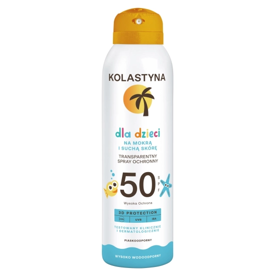 SAR KOL.OP Spray such/mokr dzieci SPF50 150ml new