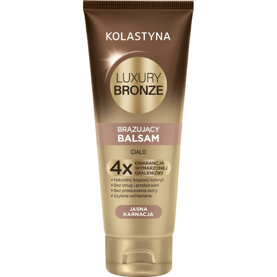 SAR KOL.OP LUXURY Brązujący balsam jasny 200ml new