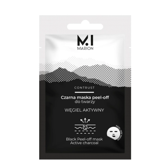 MARION Aktywny węgiel Maska peel-off do twarzy 6 g