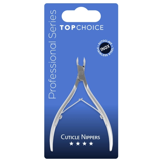 TOP CHOICE Cążki do skórek długość ostrza 6 mm matowe (78491)
