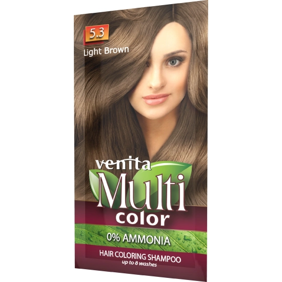 VENITA Multicolor Szampon koloryzujący 5.3 Light Brown 40 g